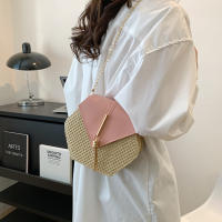 Bolso De Hombro Para Mujer Verano Moda Hecho a Mano De Paja Cruzbody Pequeño Mensajero Viaje Playa Tassel Bolso Monedero - details 6