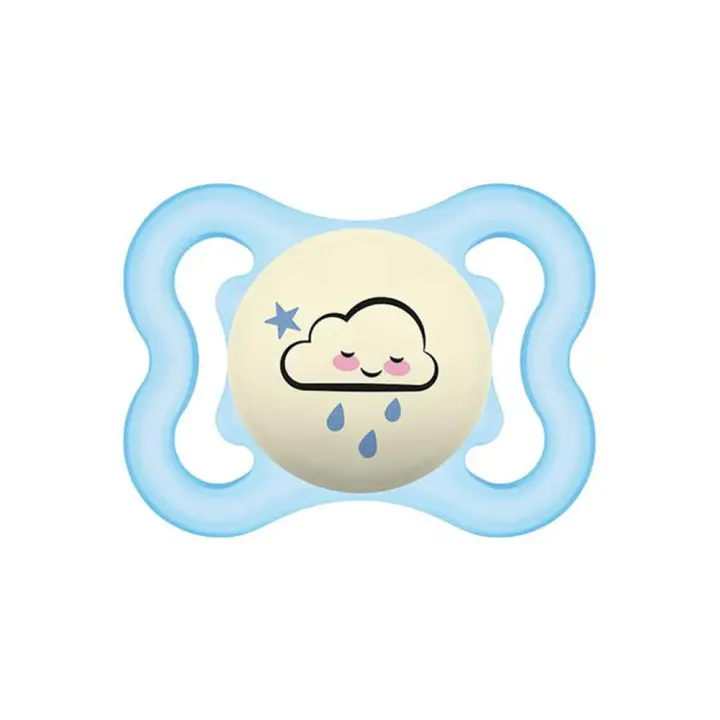 Mam Supreme Night Chupete Silicona Azul 1U 2-6M - 1