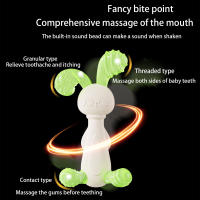 1PC Juguete Antienherrumbre Para Bebé Dientes De Silicona Colores Conejo Mordedor Deporte Y Juego Para Bebés - details 13