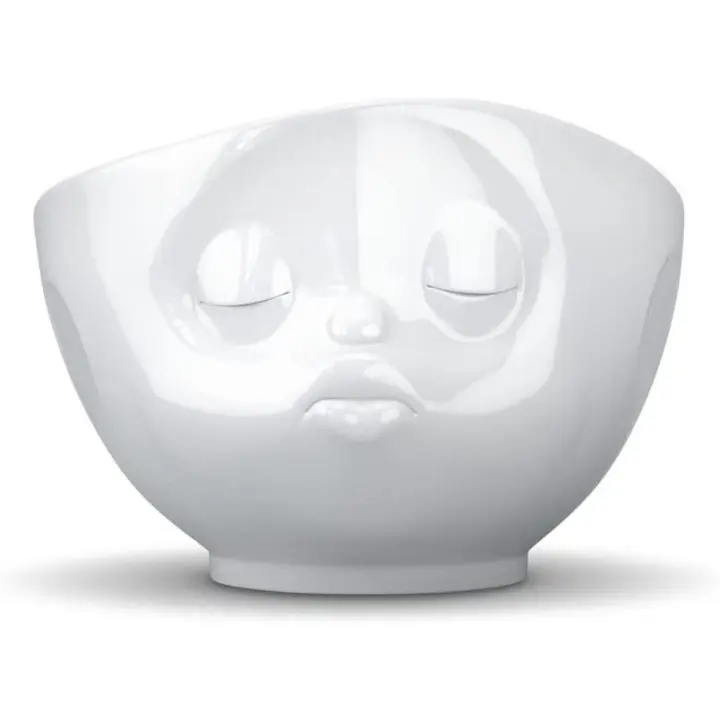 FIFTYEIGHT PRODUCTS Bowl de Ceramica con Caras Divertidas y Expresiones Faciales únicas de Porcelana de Alta Calidad - 1