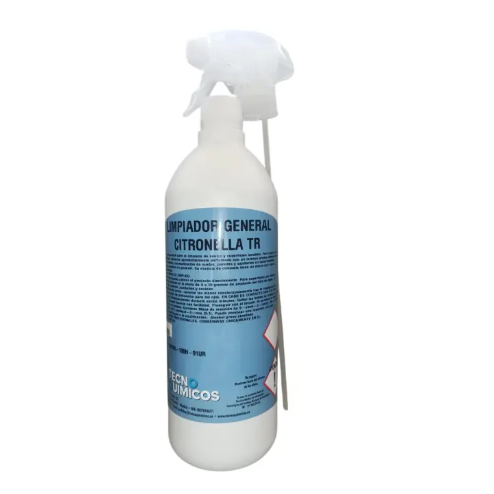 Limpiador general con citronella en formato 1l con pistola pulverizadora - 1