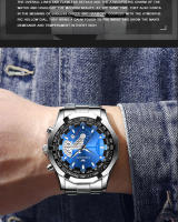 Reloj De Pulsera Deportivo De Lujo Para Hombre 2024 Marca Top Casual Militar Cuarzo Impermeable Acero Inoxidable Relogio Masculino - details 23