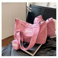Bolso Bandolera De Gran Capacidad Estilo Coreano Otoño/Invierno Moda Casual Versátil Ligero De Oxford Para Mujer - details 32