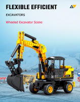 SEMBO Kit De Bloques De Construcción Para Niños Camión Excavadora De Vehículos De Ingeniería De La Ciudad Juguete De Artesanía Para Niños Mayores De 6 Años - details 7