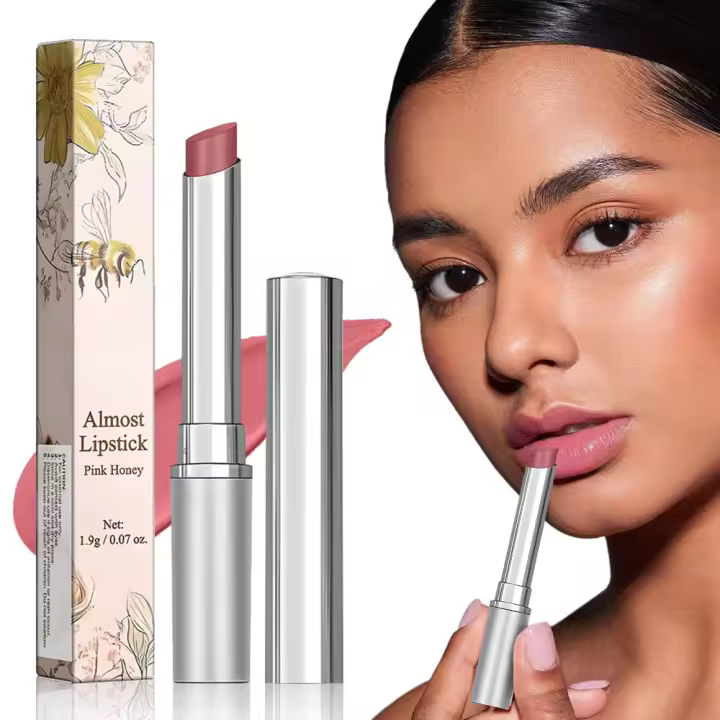 Lápiz labial Honey, nuevo labial rosa 2025, brillo labial nutritivo e hidratante para mujer (tamaño grande) - 1