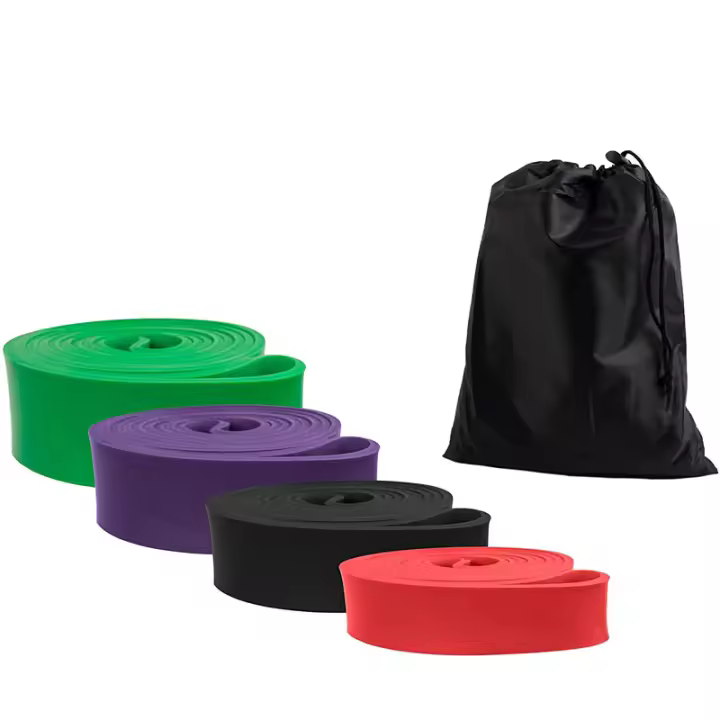 Cinturón Elástico De Deporte Bold Para Hombres Y Mujeres Ayudante De Agachamiento Y Flexiones De Pecho En Gimnasio Y Pilates Equipo De Resistencia De Goma Para Fitness - 1