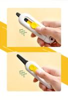 Cortauñas Magnética Mini Retráctil De Acero Inoxidable Y ABS Durable Abrepuertas Portátil Para Cartas Y Papel - details 8