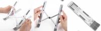Vicyol S&D Soporte Elevador Plegable para Tablet y Portátiles Hasta 11". Diseño Ergonómico Multiángulo y Antideslizante - details 1