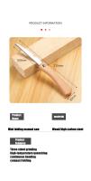 Máscara Plegable Mini De Mano Con Mango De Madera Antideslizante Herramienta De Corte Plástico Para Carpintería Y Trabajos Manuales - details 7
