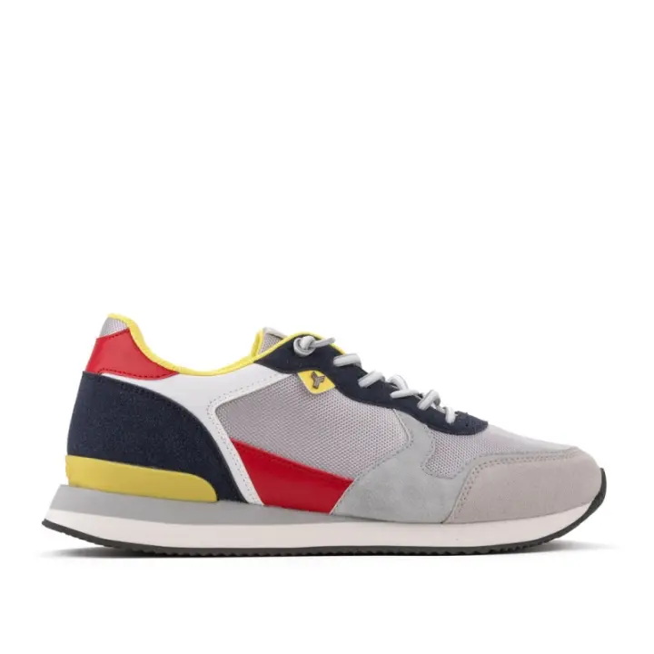Zapatillas Yumas Ganges Ref. 50021  Color Gris/Marino  Zapatilla Casual  Sneaker Hombre Casual Sport  Tallas del 39 al 46 - 1