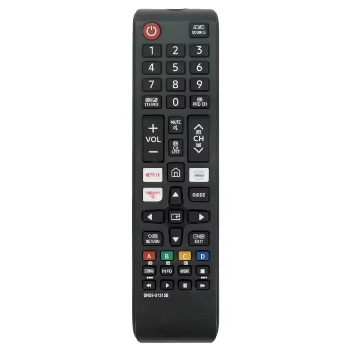 Control Remoto Para TV Samsung Nuevo BN59-01315B Compatible Con UE55RU7100 UE43RU7105 UE43RU7179 UE50RU7179 UE55RU7179 Netflix Prime Video - 1