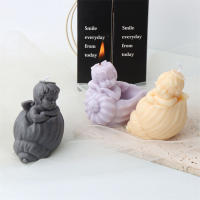 Nueva Molde De Aceite De Angel Scented Candle Silicona Ángel Alada Para Pasteles Y Chocolate Molde De Resina Hecha a Mano Para Hacer Barbijos - details 3
