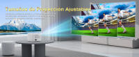 Proyector Portatil, Proyector 1080P Nativo con WiFi y Bluetooth, 16000 Lúmenes Proyectores Cine en Casa Soporte Zoom Eléctrico Enfoque para iOS y Android HDMI/USB/TV Stick/PS5/Laptop - details 5