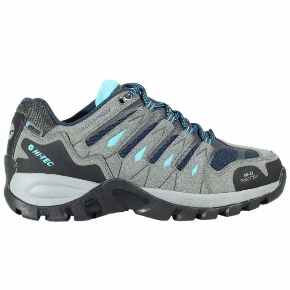 Zapatillas montaña Hi-Tec Corzo Low Wp gris azul mujer - 1