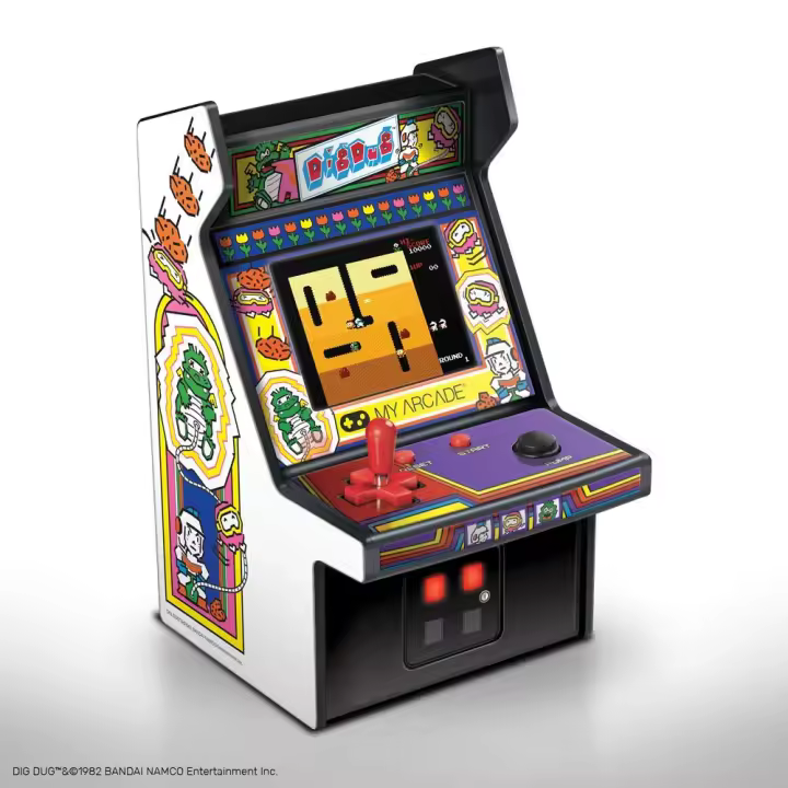 Micro Player Retro Arcade - Dig Dug - 1