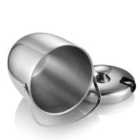 Cubeta De Hielo Aislada De Acero Inoxidable Doble Capa 2.8L Con Tapa Y Piedras De Hielo Para Rociador De Cerveza Vino Refrigerador - details 3