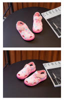 Zapatillas De Verano Para Niñas Transpirables Con Salpicaduras Zapatos De Playa Para Bebés Y Niños Suaves Antideslizantes Cierre De Correa Material De Suela De Goma Tamaño Ajustable Para Edad 4-6 Años - details 5
