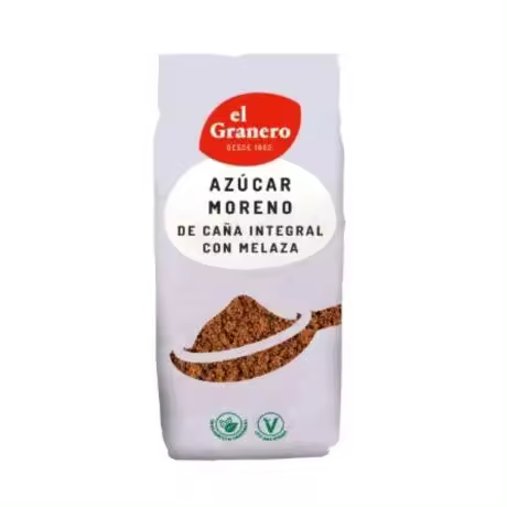 Azucar Moreno Integral con Melaza 500g El Granero Integral - 1