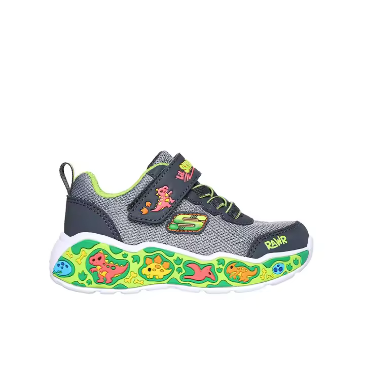 Skechers 407312N_CCLMZapatillas deportivas para niños grises en textil y sintético 82476 - 1