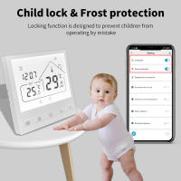 Termostato Inteligente WiFi Tuya Para Calefacción Eléctrica Y Agua/Gas Compatible Con Alexa Y Google Home Controlador Digital De Temperatura - details 6