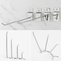 5Pcs Gancho De Exhibición Multifuncional Soporte De Almacenamiento Colgante Para Tienda De Al Por Menor Adecuado Para Estantes De Pegatinas Material De Hierro - details 1