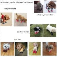 4pcs/set Botas Impermeables Para Perros Chihuahua Antideslizantes Para Gatos Pequeños Y Puppies Calzado Para Mascotas - details 2