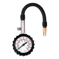 Testador De Presión De Neumáticos De Coche 100Psi Con Tubo Largo Precisión Alta Medidor De Tamaño Para Automóvil Motocicleta Camión Bicicleta Herramientas De Medición - details 2