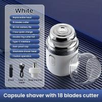 Afeitadora Eléctrica Portátil Mini Para Viajes Trimmer De Pelo Del Nariz USB Capacidad De Vida Útil Extendida Ruido Bajo Afeitado Rápido Aleekit - details 12