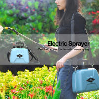 Pulverizador Eléctrico De Hombro Con Batería De Litio 2000mAh Y Cesta De 5L Para Jardín Irrigación Y Riegos Carga USB - details 1