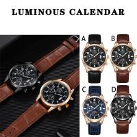 Reloj De Cuero Para Hombre Popular Con Función De Calendario Y Luminiscencia Movimiento Mecánico Cuadrado Acero Inoxidable - details 0