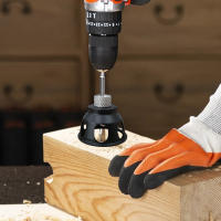 Kit De Guía Para Taladro Vertical FNICEL Juego De Herramientas De Bricolaje Para Madera Aluminio 3-10mm Localizador De Ángulo Recto Perforador De Agujeros - details 10
