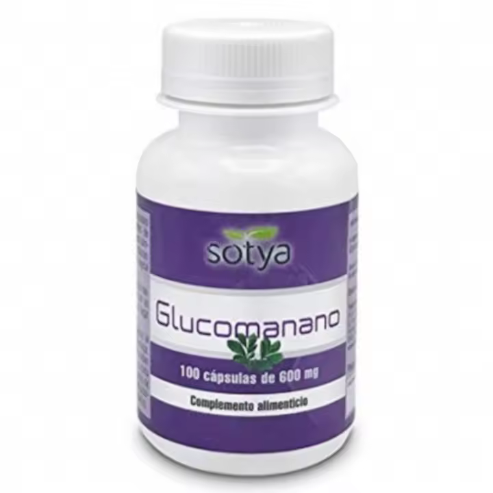 Glucomanano 600 mg 100 Cápsulas Sotya - 1