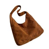 Bolso De Hombro Para Mujer En Tela De Corduroy Sólido 2023 Bolso De Mano Diseñador Casual Bolso Armpit Trend Para Mujer - details 19