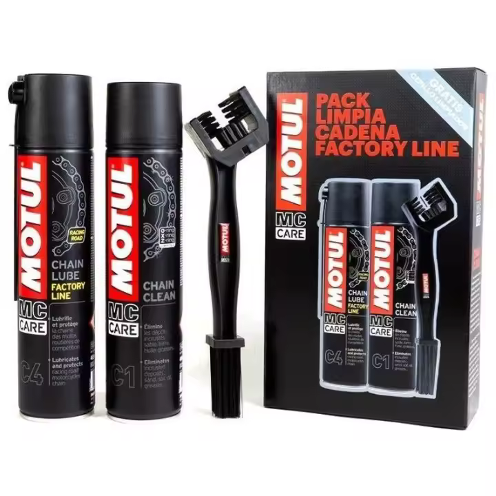 Motul Pack Cadenas Factory Line (c4+c1+cepillo) 800ml   Ce U - 1