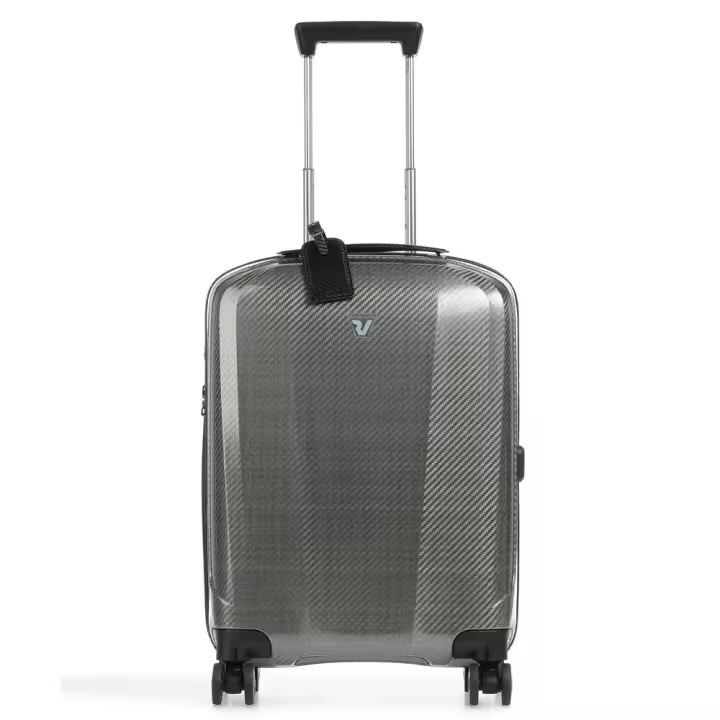 Maleta Cabina Gris Roncato We Are Glam Dlx Nero/Platino - 1