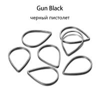 30Pcs Lote Anillos De Salto Teardrop Waterdrop Colores Mixtos Para Fabricación De Joyas Accesorios De Enlace Para Pendientes Y Collares - details 10