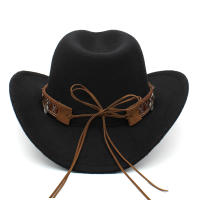 Nueva Sombrilla De Vaquero Occidental Con Borlas Curvas Sombrero De Paja Para Hombre Y Mujer Protección Solar Sombrero De Jazz - details 5