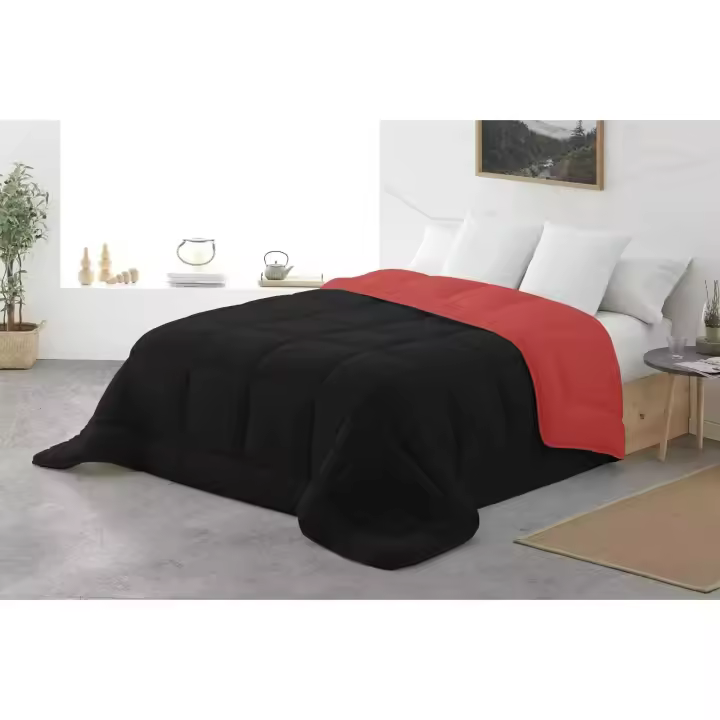 Edredón Nórdico Bicolor 350gsm Ultrasuave de Estilo Moderno 100% Microfibra, Medida180x260/230x260cm para Cama de 90/105/135 y 150 , 6 Colores Disponible Ideal para Todas las Estaciones. - 1