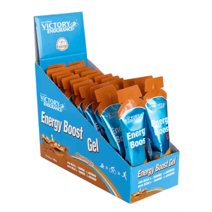 ENERGY BOOST GEL NARANJA CAJA(24 UNIDADES) - 1