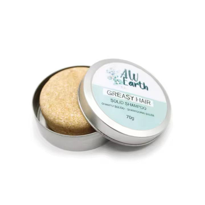 Champú sólido Artesano, Barra de champú, Pastilla de champú; Cabello graso, brillo del cabello, 70gr. HECHO EN ESPAÑA - 1