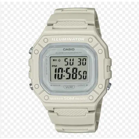 Casio W-218HC-8AV Reloj Digital Deportivo | Resistencia al Agua, Diseño Juvenil, Luz LED y Cronómetro - 1