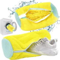 Bolsa De Limpieza Para Zapatillas Máquina De Lavado Bolsa De Lavandería Para Zapatos Y Sandalias Material De Poliéster Estilo Clásico/Posmoderno - details 1