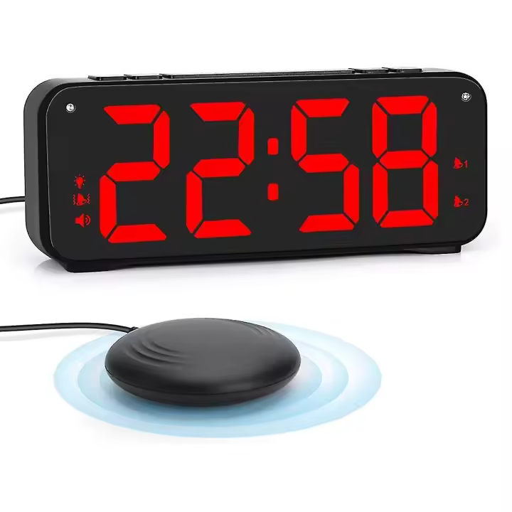 Reloj despertador Doble with agitador de Cama - 1