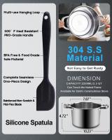 Kit De Hacer Velas Con 1200ml De Cera Y 2400ml De Olla De Acero Inoxidable Para Fundir Cacao Chocolates Cera De Velas Y Jabón - details 3