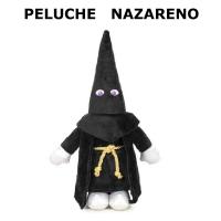 PELUCHE NAZARENO SUAVE,SEMANA SANTA,COLOR NEGRO,ROJO,LILA,VERDE,BLANCO,CELESTE,MEDIDAS 35x20cm,cm,fespu - details 0