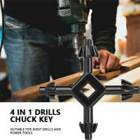 Chave De Fijación Multifuncional Universal 4 En 1 Con Portabrocas Y Destornillador Herramienta De Juego De Serrajes Para Reparación De Electrónica - details 0