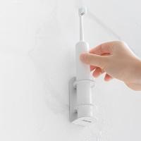 Pack de 2 soportes para cepillos de dientes eléctricos de pared (blanco) - details 0