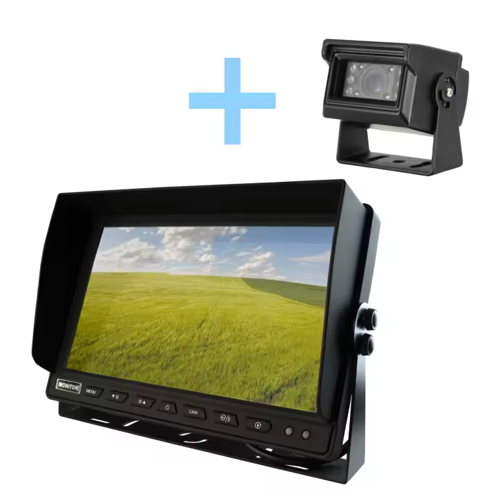 Kit de cámara de aparcamiento Yatek Pantalla AHD 10,1" + cámara 1080P de visión trasera Yatek - 1