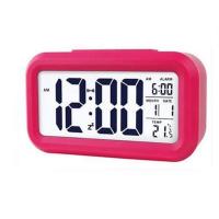 Reloj De Alarma Digital LCD Con Calendario Y Termómetro Reloj De Escritorio De Plástico Para La Casa Sin Dispositivo Inteligente - details 8