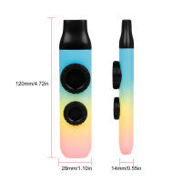 Kazu Flute ABS Zoukat Kazoo Con Dos Agujeros Reemplazables Boquilla De Soplado 10pcs Instrumento Musical Para Ukulele Y Guitarra - details 35